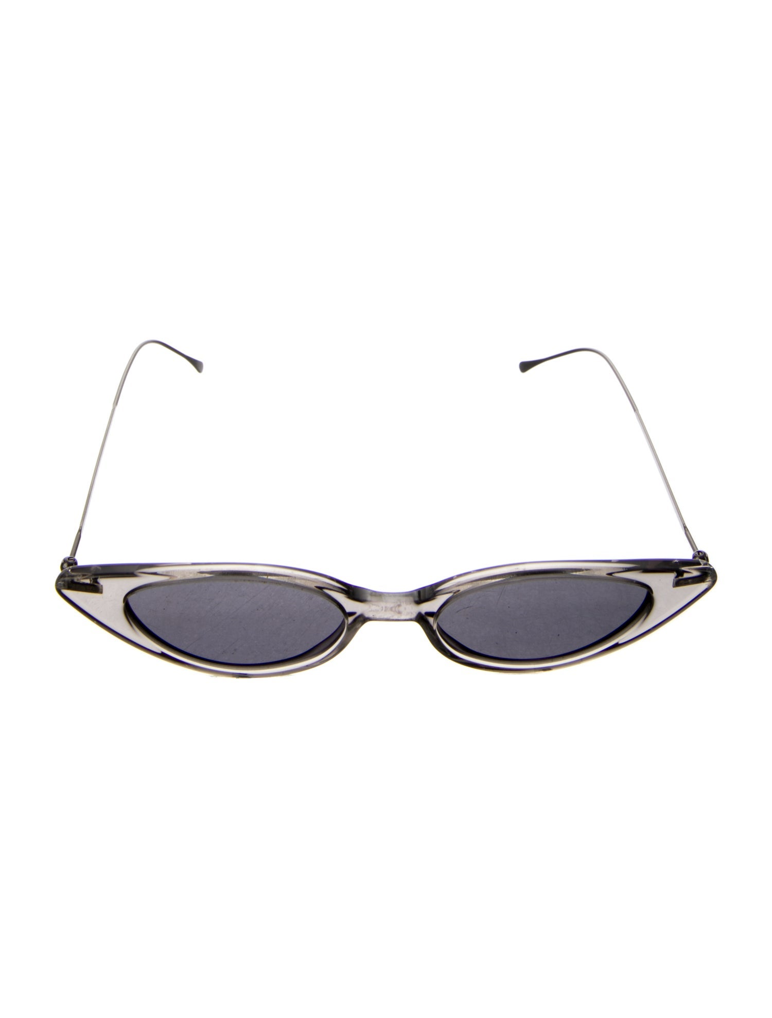 Illesteva Cat-Eye Mirrored Sunglasses