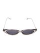 Illesteva Cat-Eye Mirrored Sunglasses