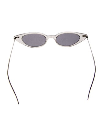 Illesteva Cat-Eye Mirrored Sunglasses