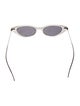 Illesteva Cat-Eye Mirrored Sunglasses