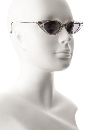 Illesteva Cat-Eye Mirrored Sunglasses