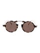 Illesteva Greenwich Round Sunglasses