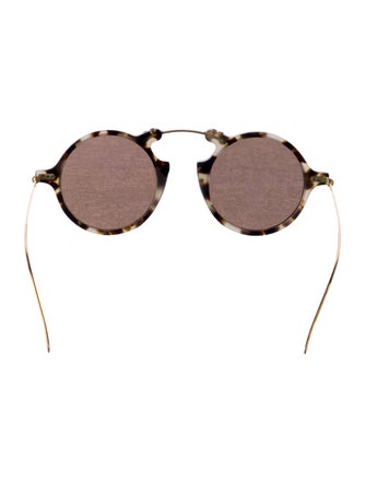 Illesteva Greenwich Round Sunglasses