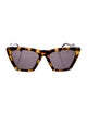 Illesteva Cat-Eye Tinted Sunglasses