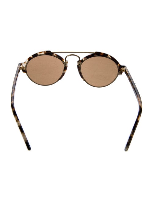 Illesteva Aviator Tinted Sunglasses