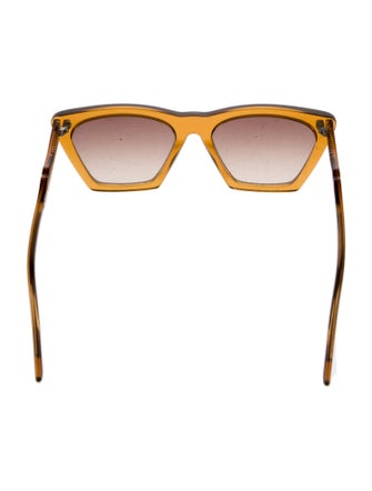 Illesteva Square Gradient Sunglasses