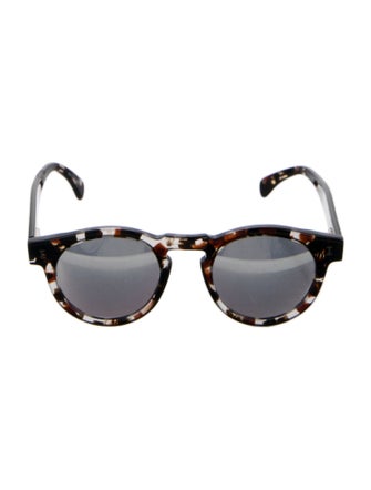Illesteva Wayfarer Mirrored Sunglasses