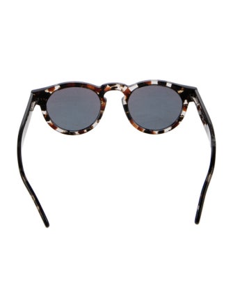 Illesteva Wayfarer Mirrored Sunglasses
