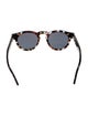 Illesteva Wayfarer Mirrored Sunglasses