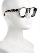 Illesteva Wayfarer Mirrored Sunglasses