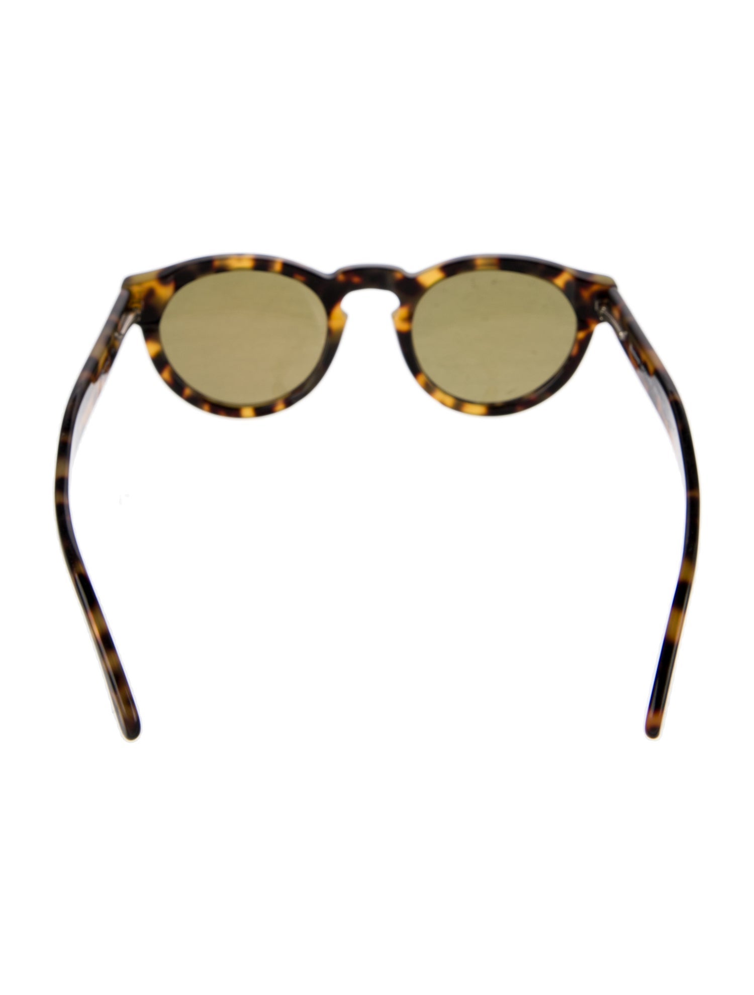 Illesteva Round Mirrored Sunglasses