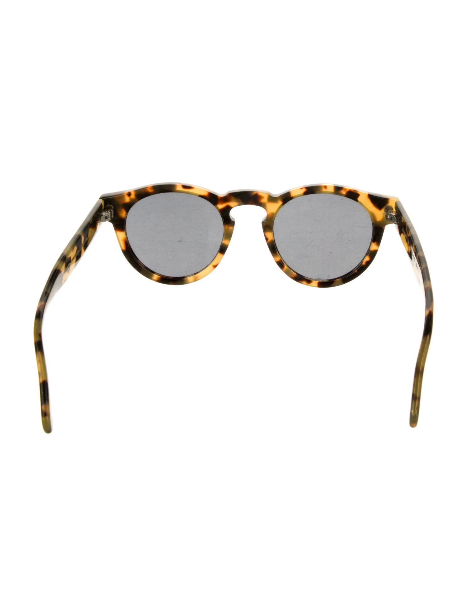 Illesteva Round Mirrored Sunglasses