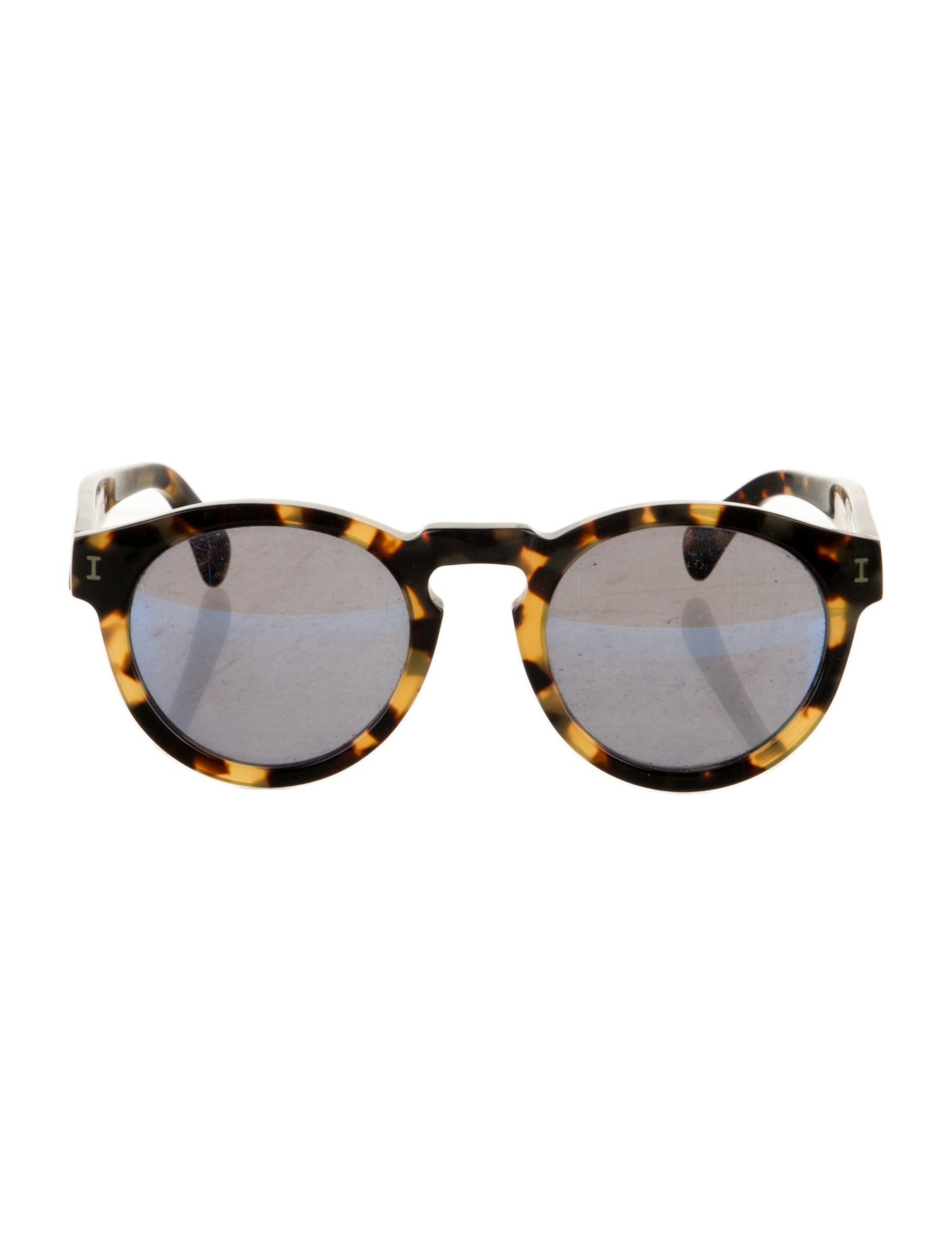 Illesteva Cat-Eye Mirrored Sunglasses
