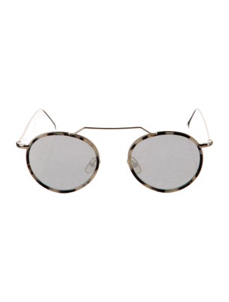 Illesteva Wynwood Ace Round Sunglasses