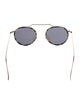 Illesteva Wynwood Ace Round Sunglasses
