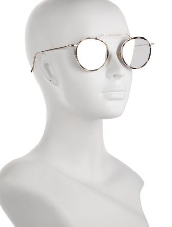 Illesteva Wynwood Ace Round Sunglasses