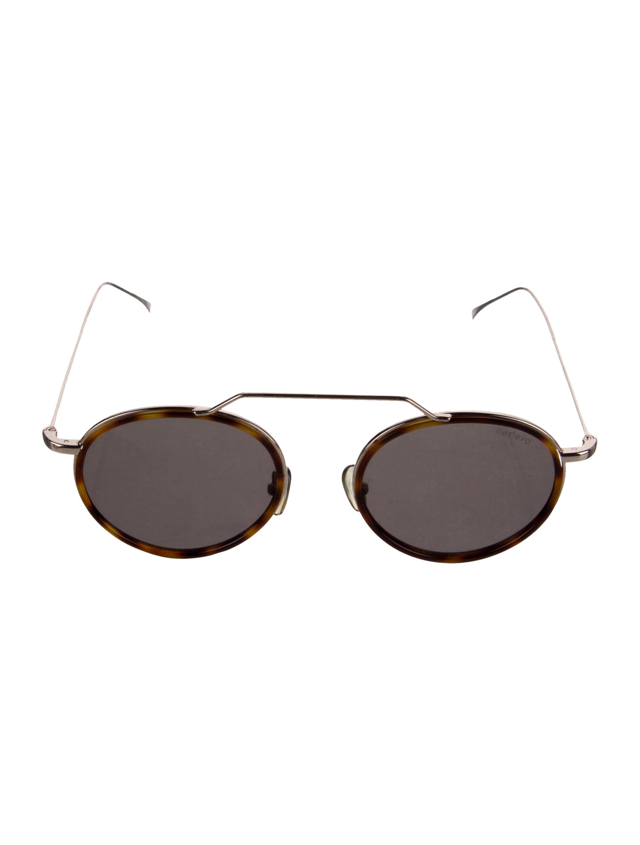 Illesteva Wynwood Ace Round Sunglasses