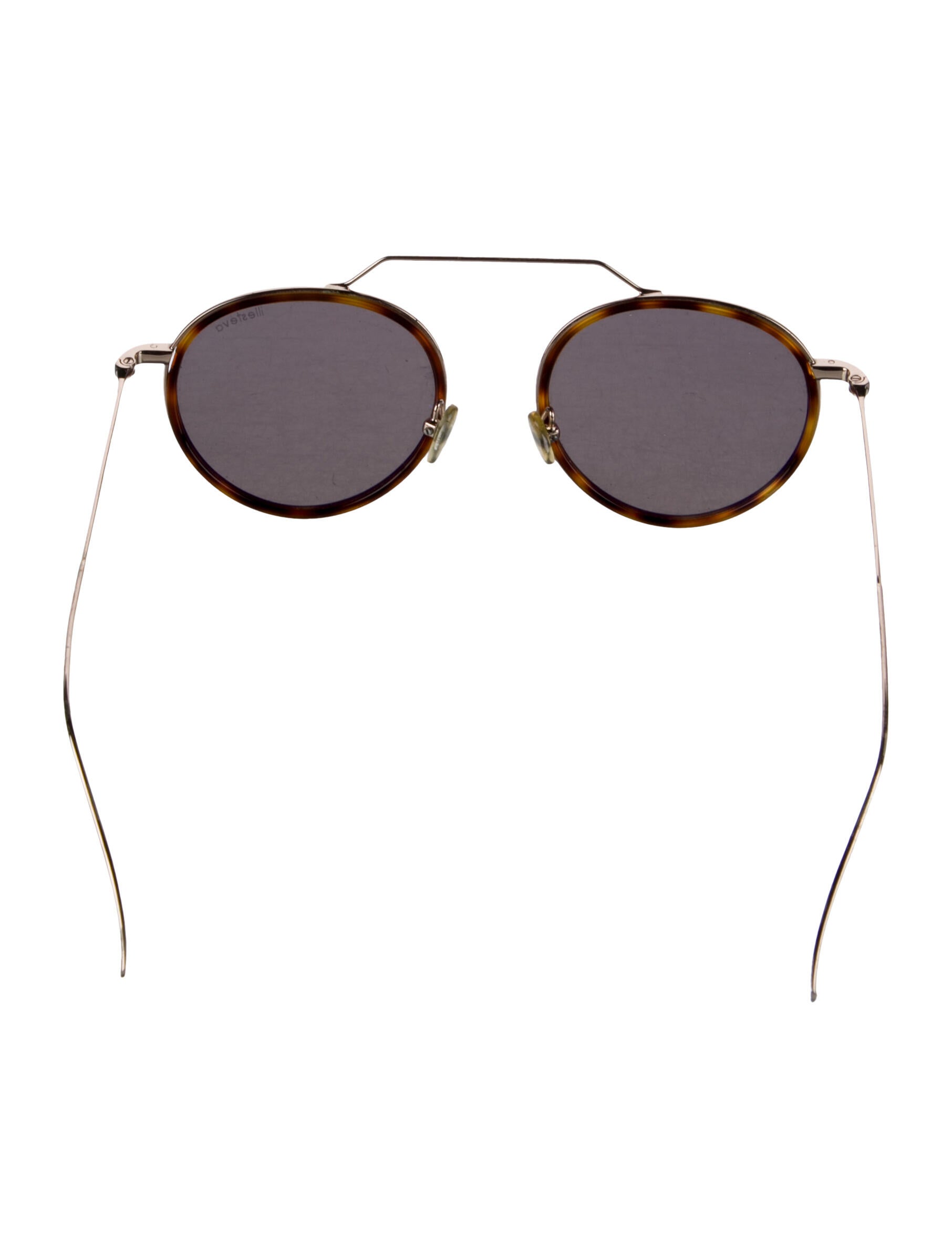 Illesteva Wynwood Ace Round Sunglasses