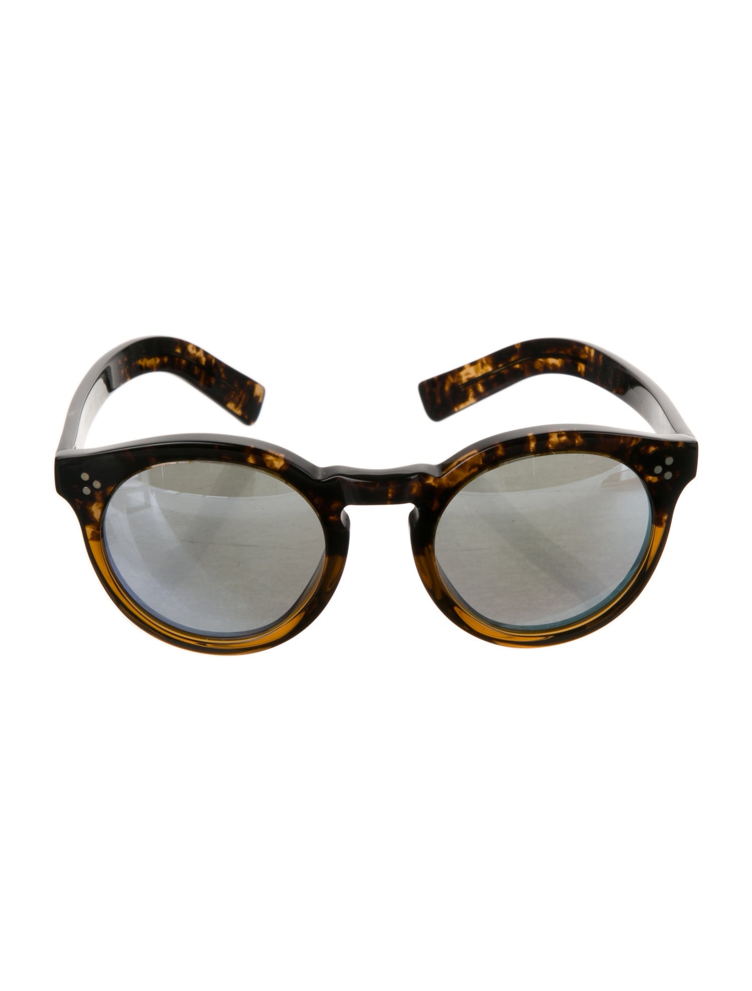 Illesteva Round Tinted Sunglasses