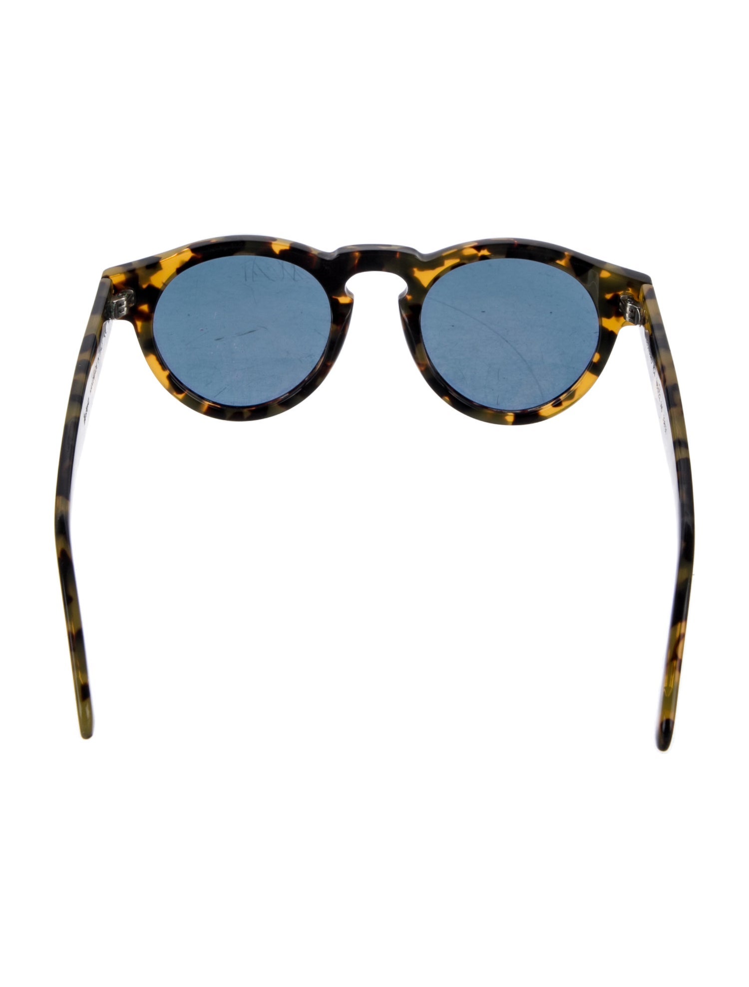 Illesteva Round Mirrored Sunglasses