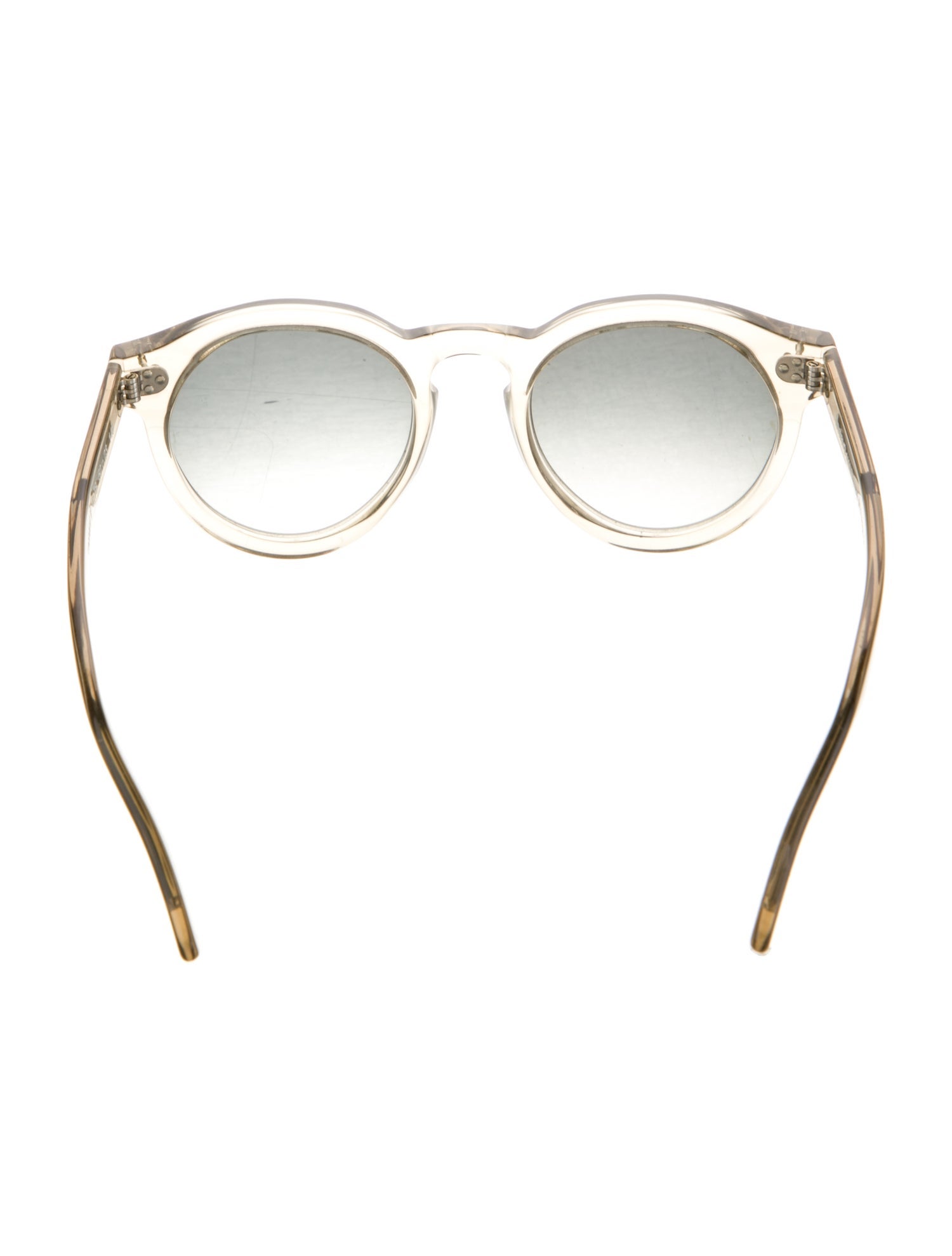 Illesteva Round Gradient Sunglasses