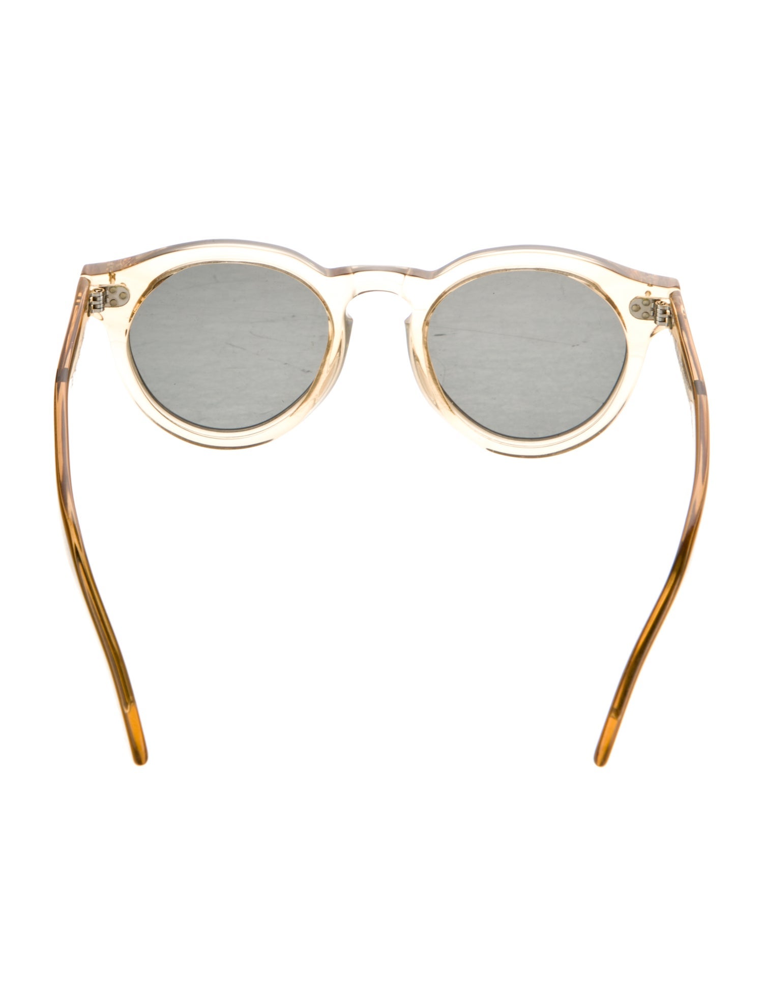 Illesteva Round Mirrored Sunglasses
