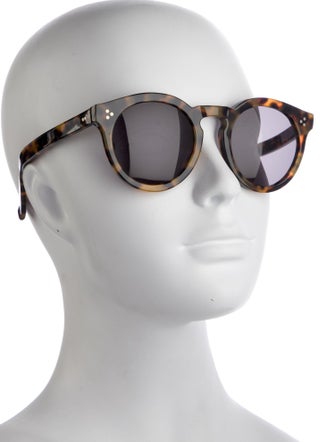 Illesteva Oversize Tinted Sunglasses
