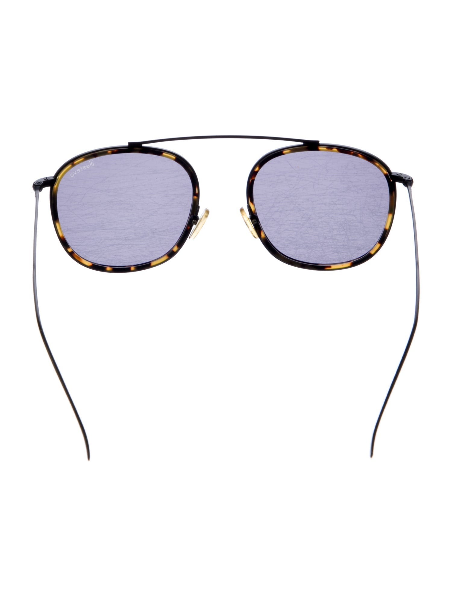 Illesteva Square Tinted Sunglasses