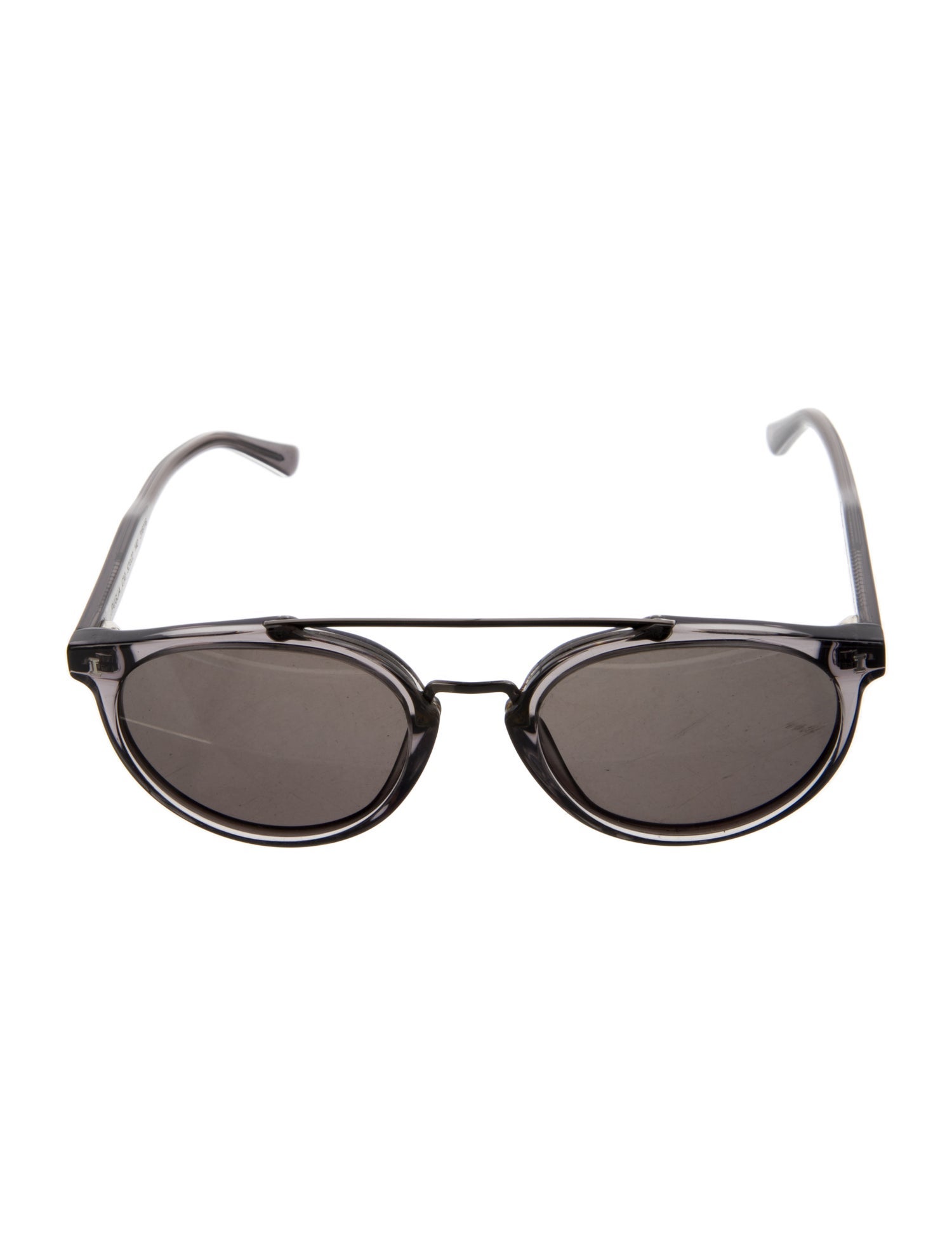 Illesteva Round Mirrored Sunglasses