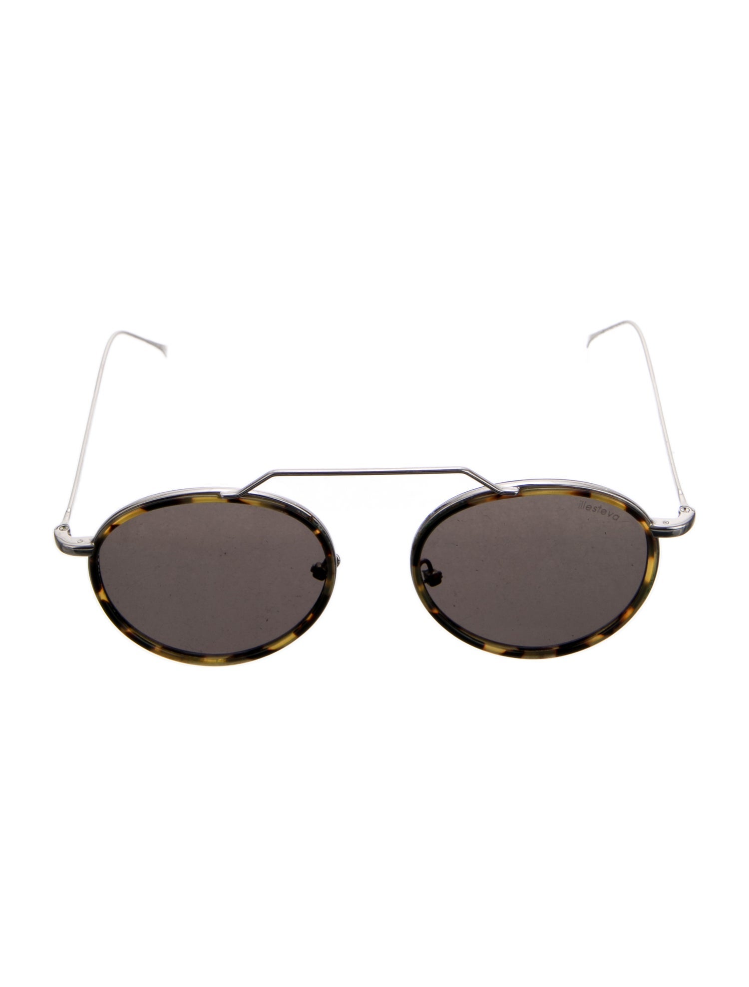 Illesteva Wynwood Ace Round Sunglasses