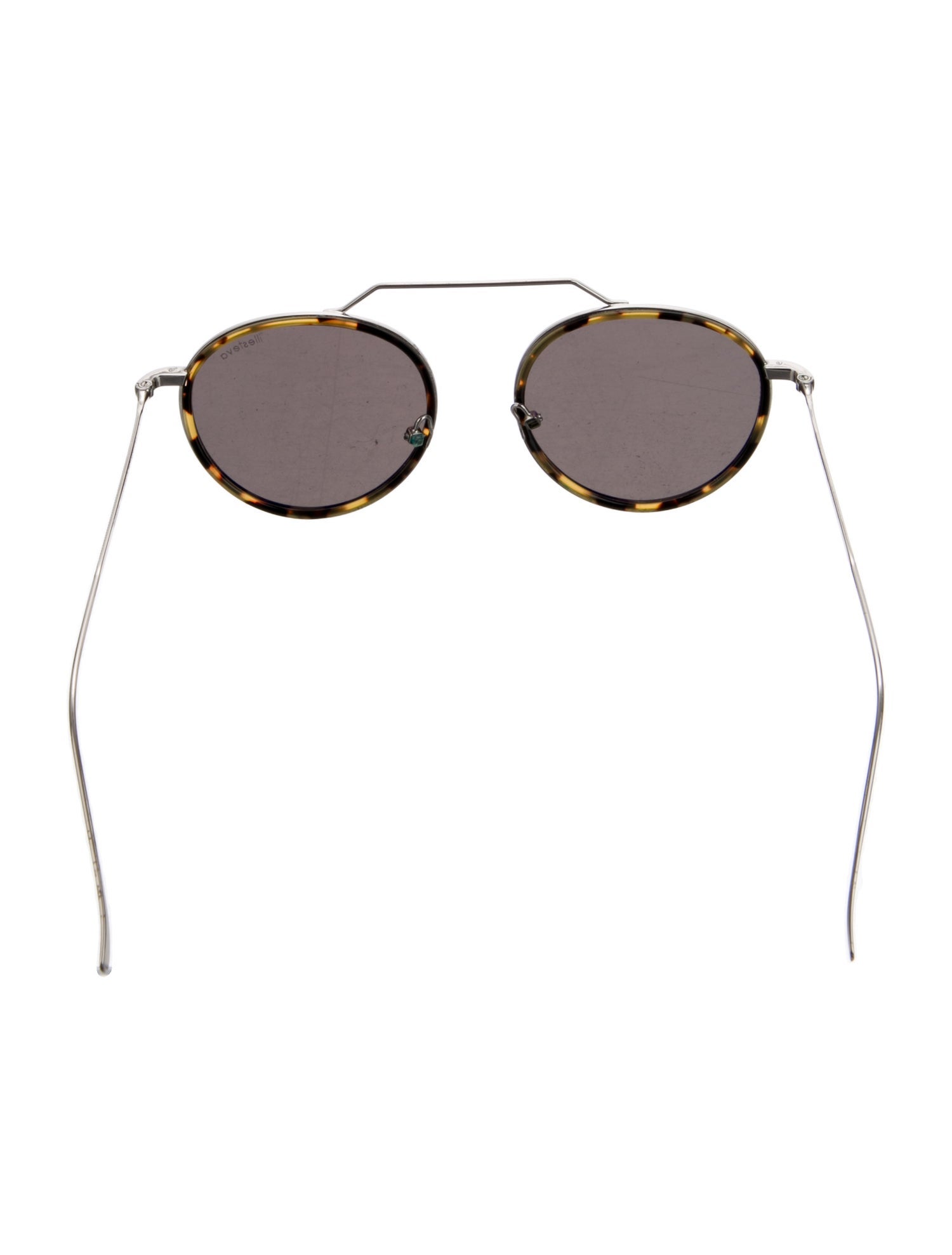 Illesteva Wynwood Ace Round Sunglasses