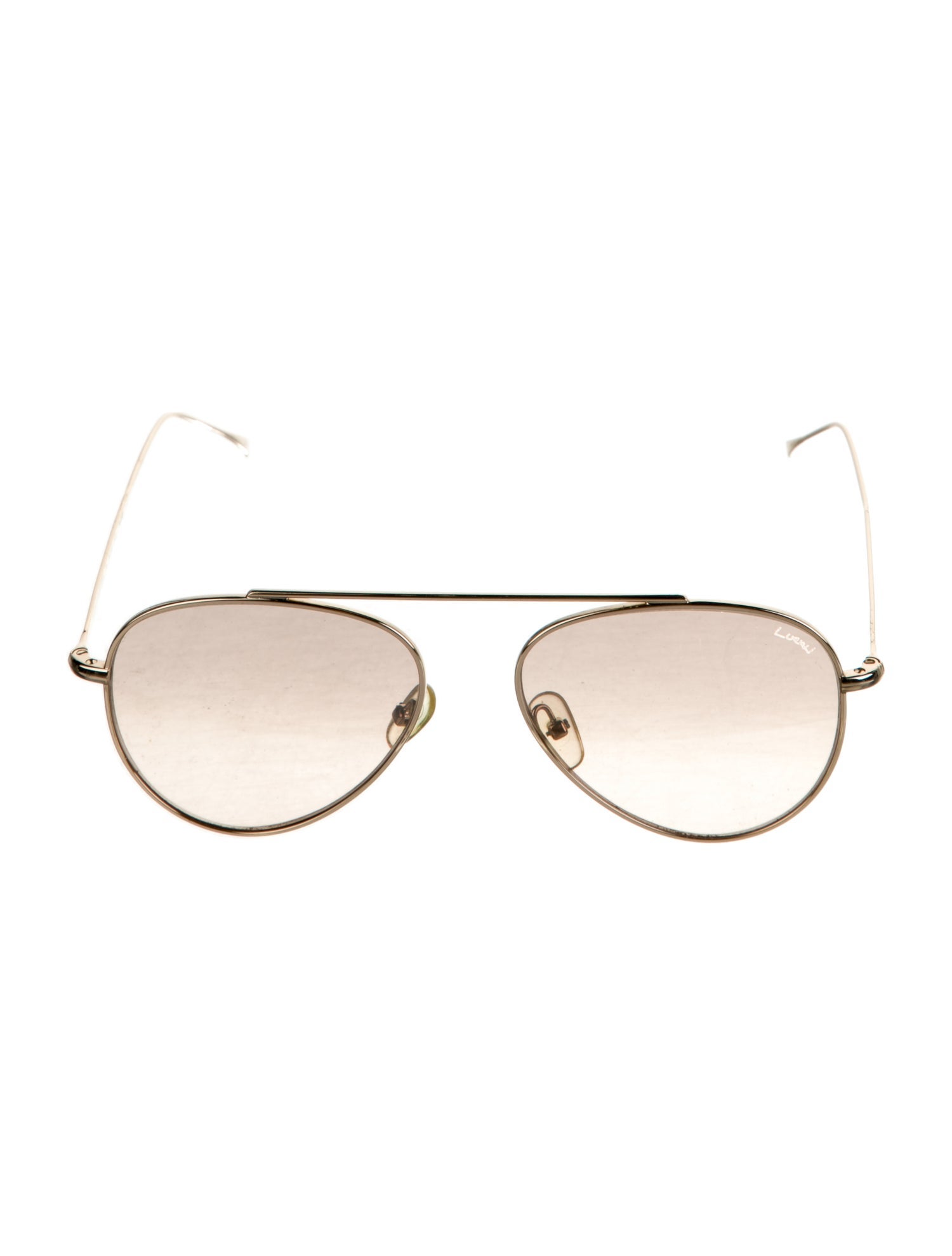 Illesteva Aviator Gradient Sunglasses