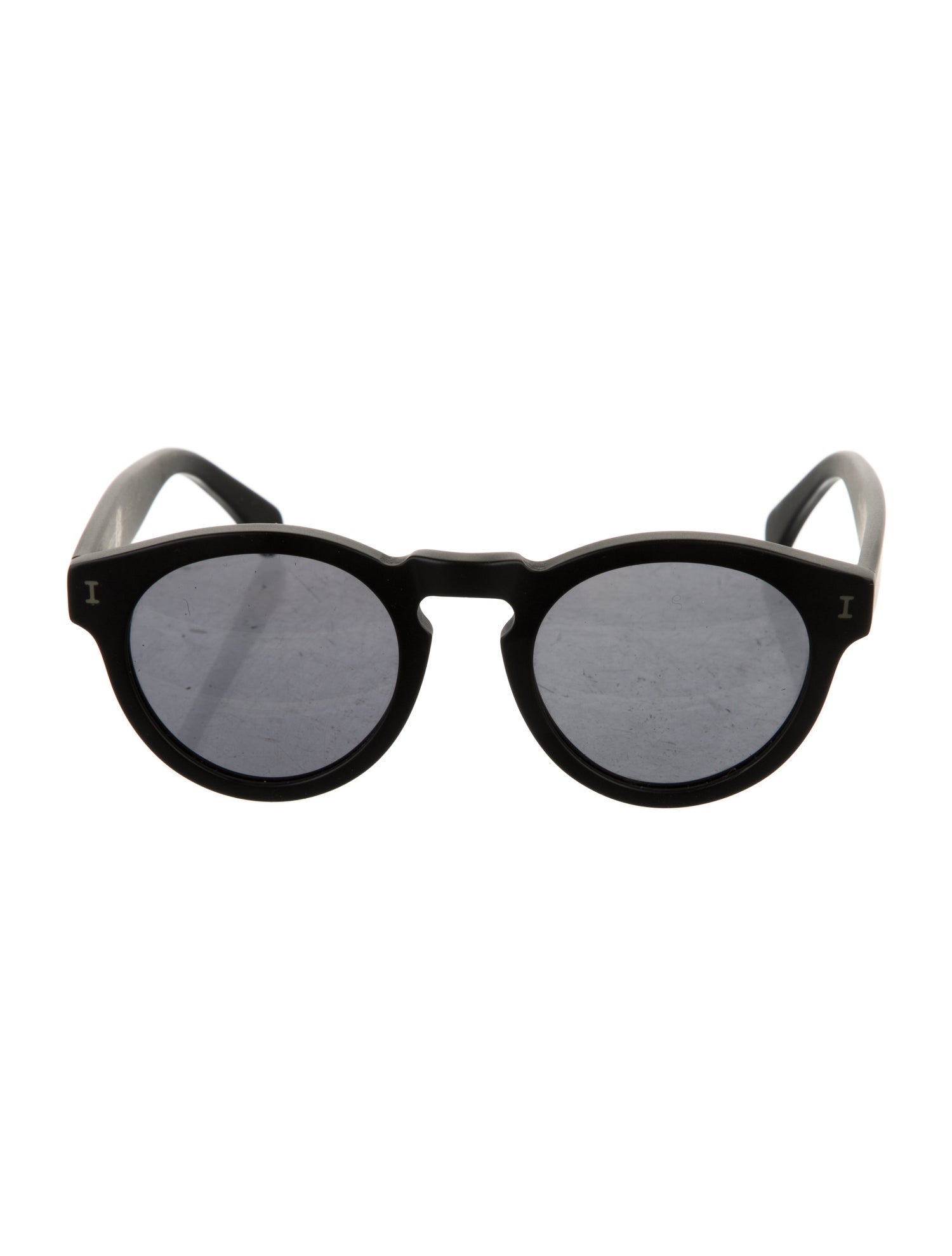 Illesteva Leonard Mirror Lens Round Sunglasses