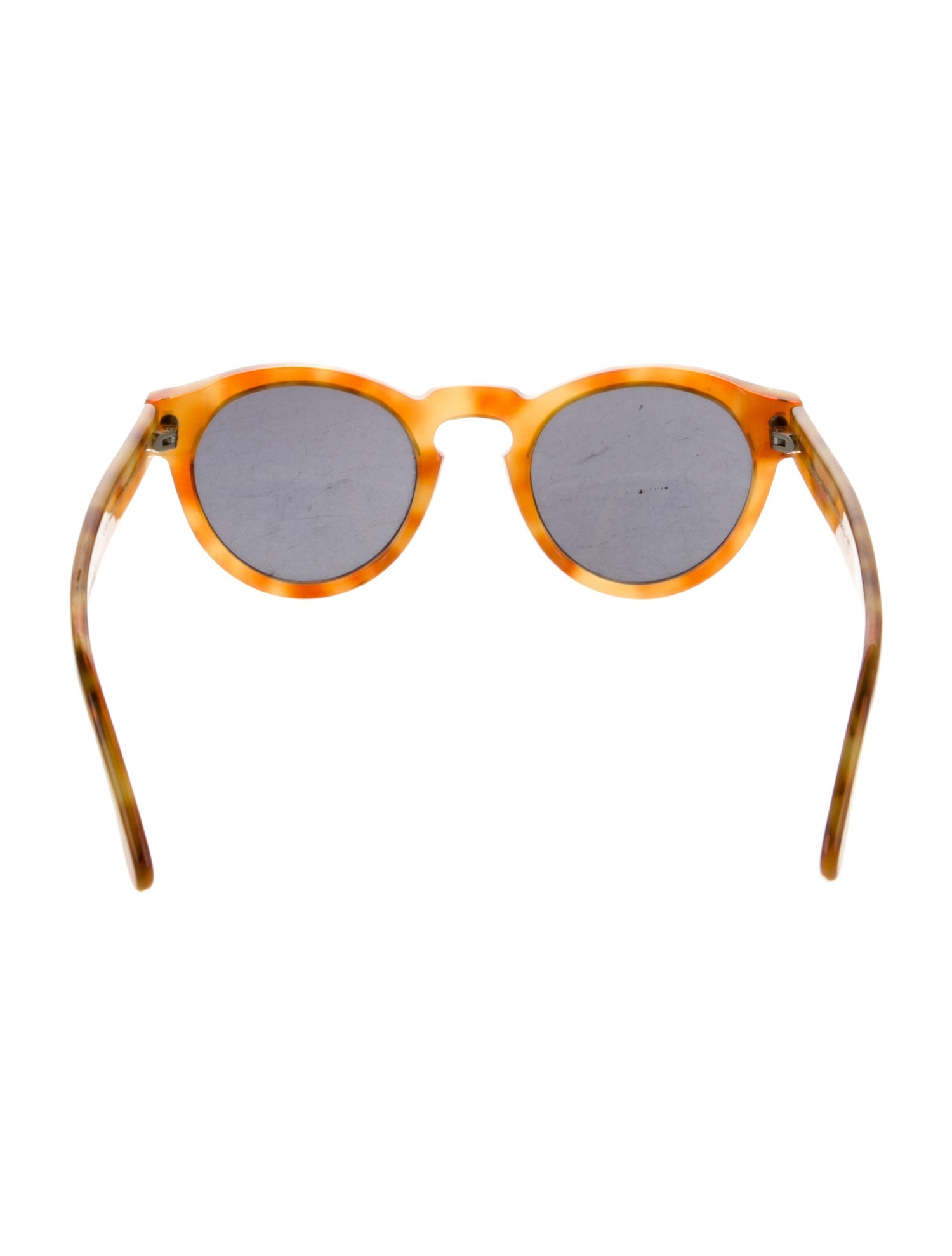 Illesteva Round Mirrored Sunglasses