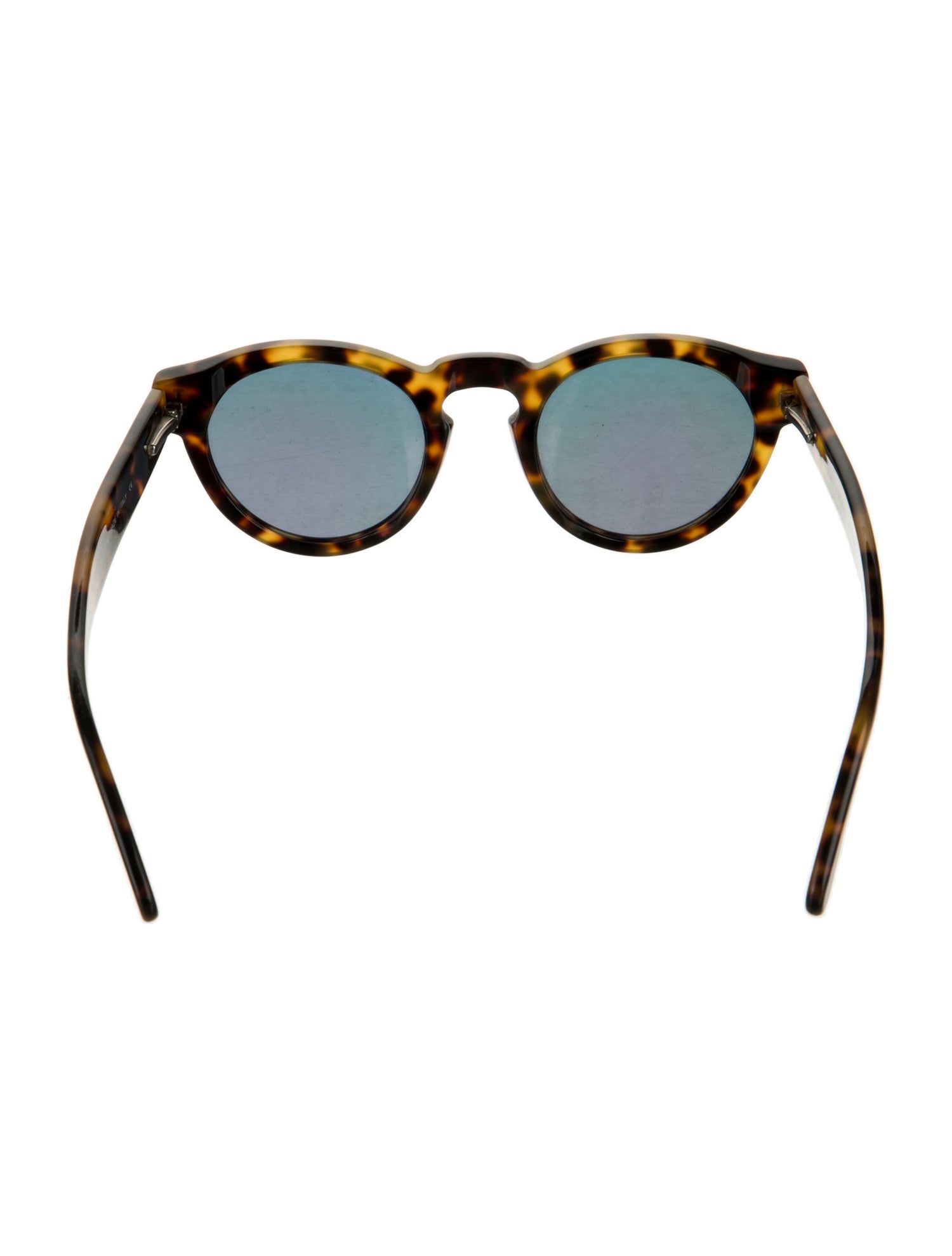 Illesteva Round Gradient Sunglasses