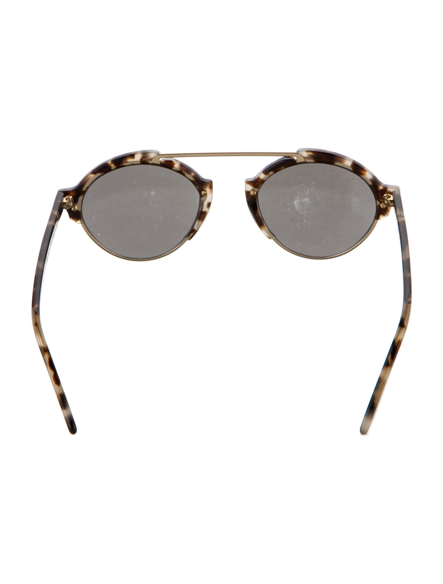 Illesteva Round Tinted Sunglasses