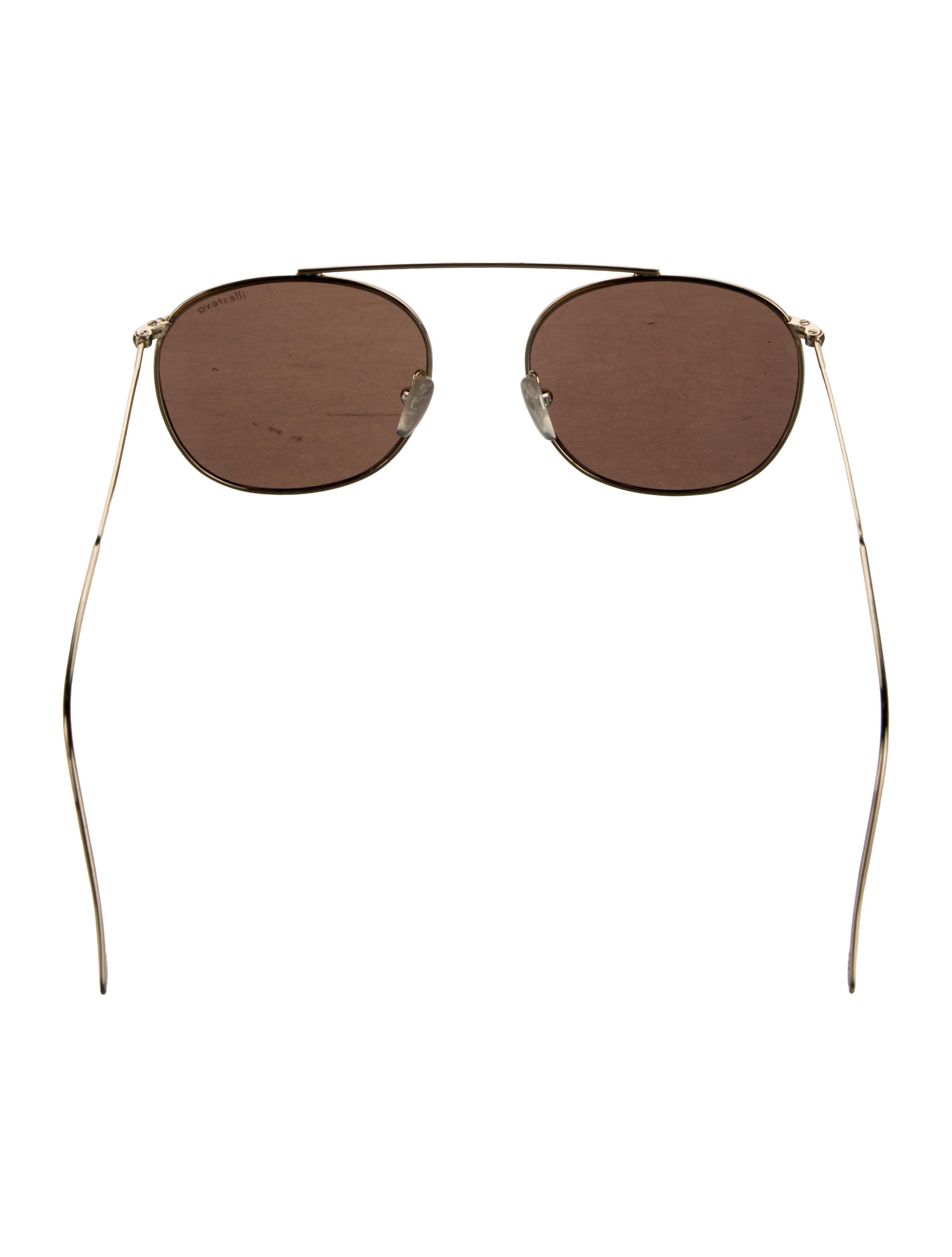 Illesteva Round Tinted Sunglasses