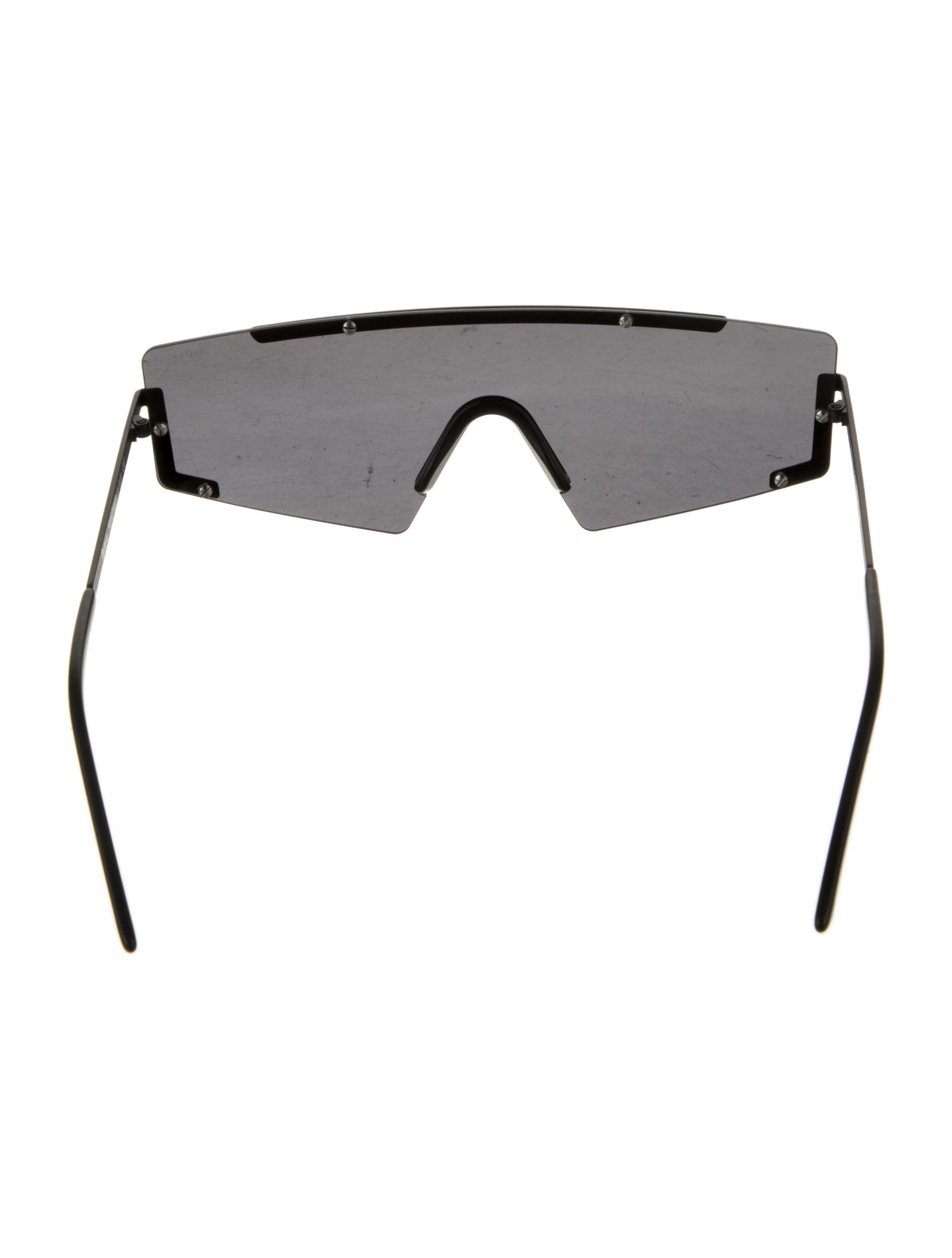 Illesteva Shield Mirrored Sunglasses
