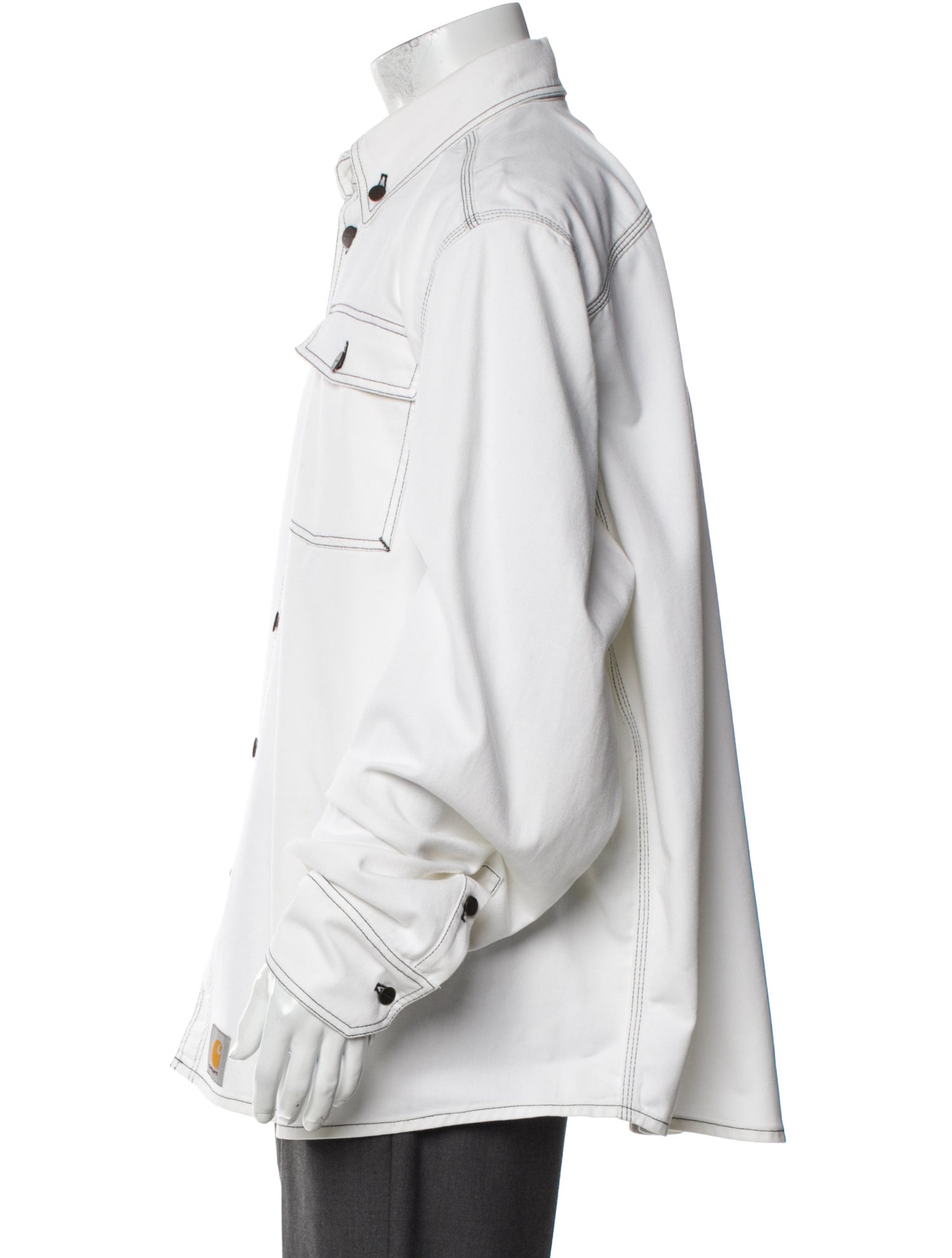 Vetements x Carhartt Denim Long Sleeve Shirt