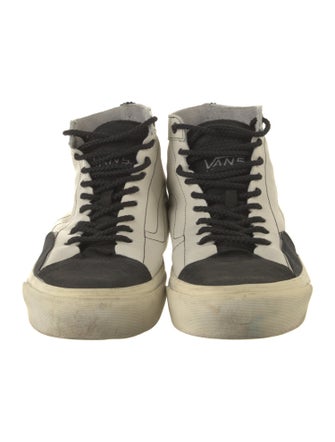 Vans x Taka Hayashi Leather Colorblock Pattern Sneakers