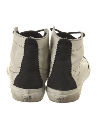 Vans x Taka Hayashi Leather Colorblock Pattern Sneakers