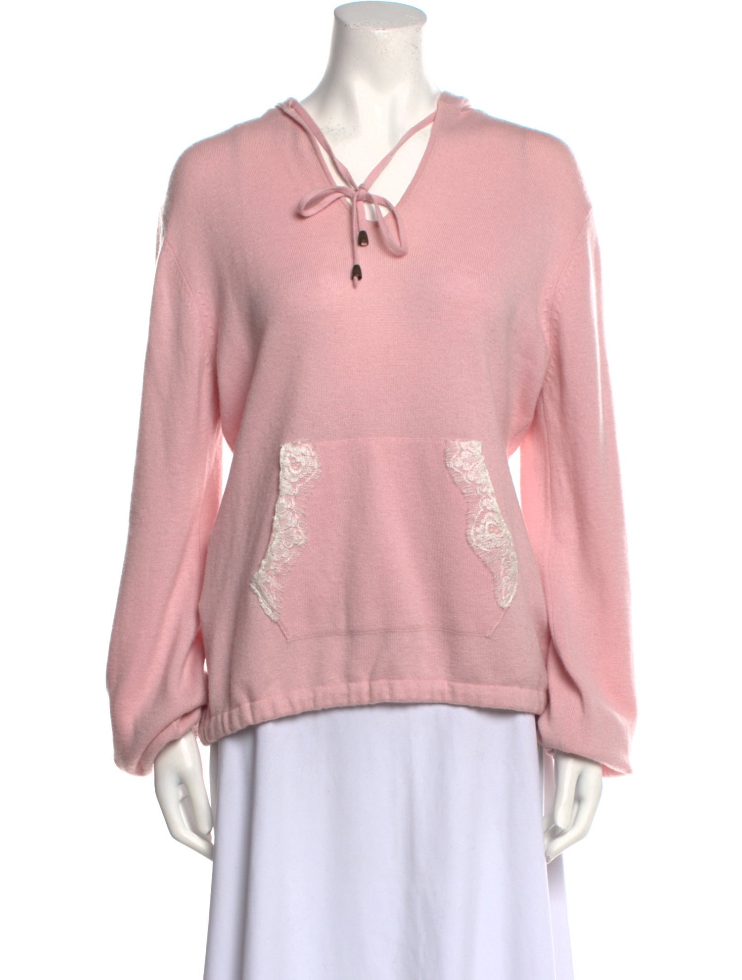 Vanita Rosa Cashmere V-Neck Sweater