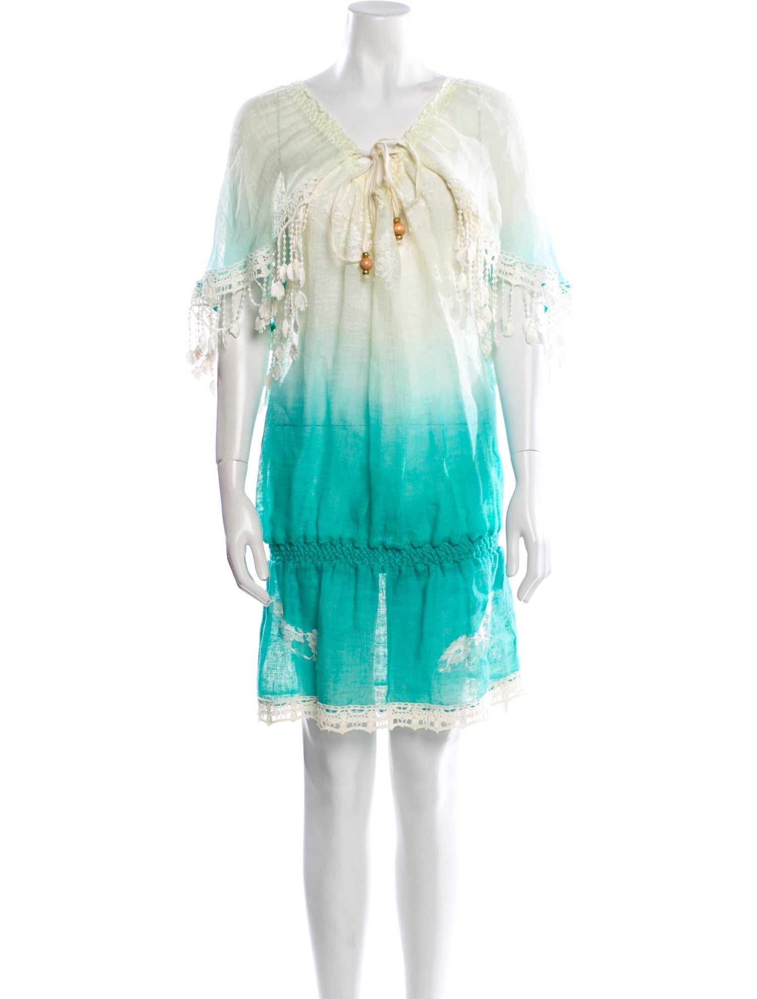 Vanita Rosa Linen Mini Dress