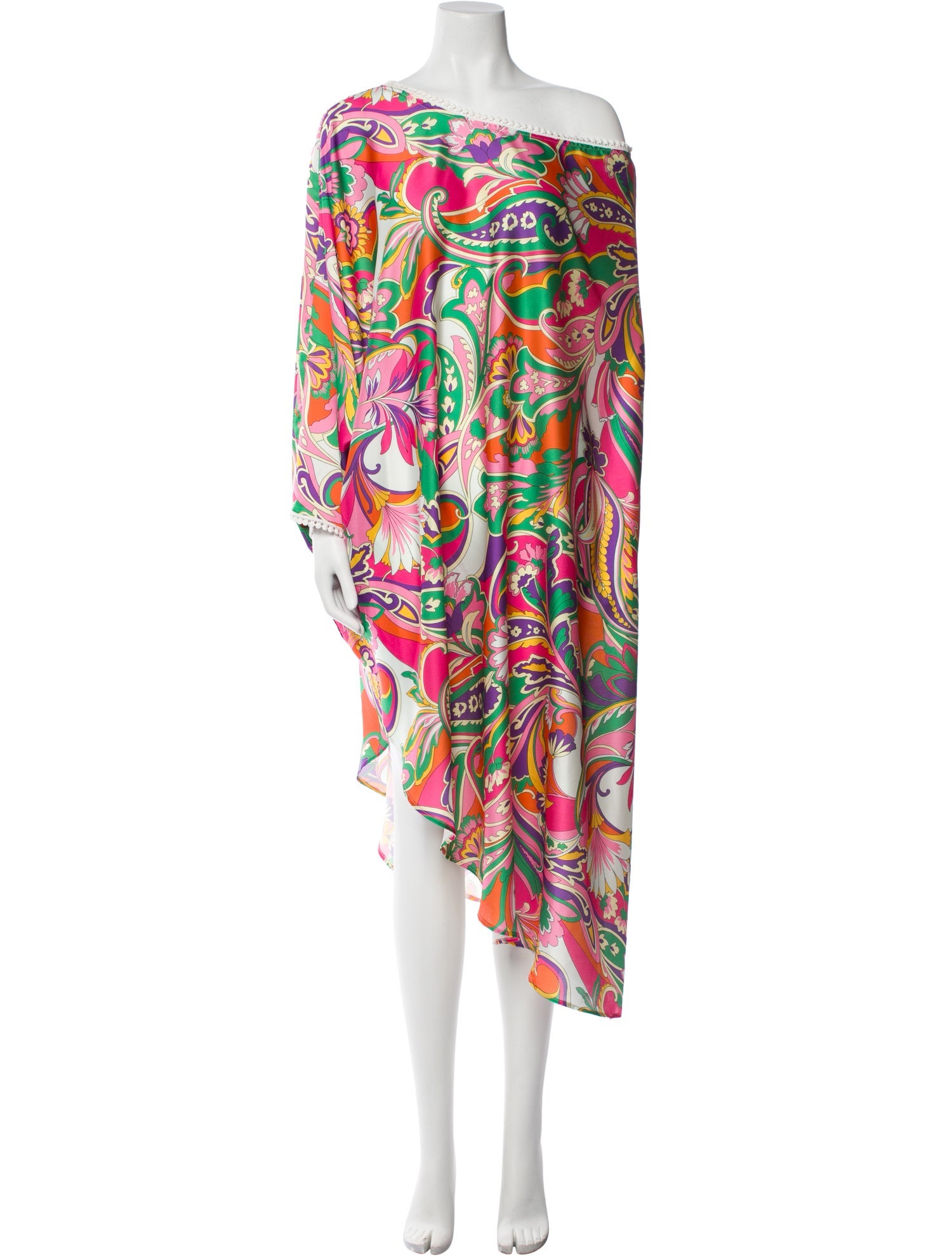 Vanita Rosa Printed Long Dress