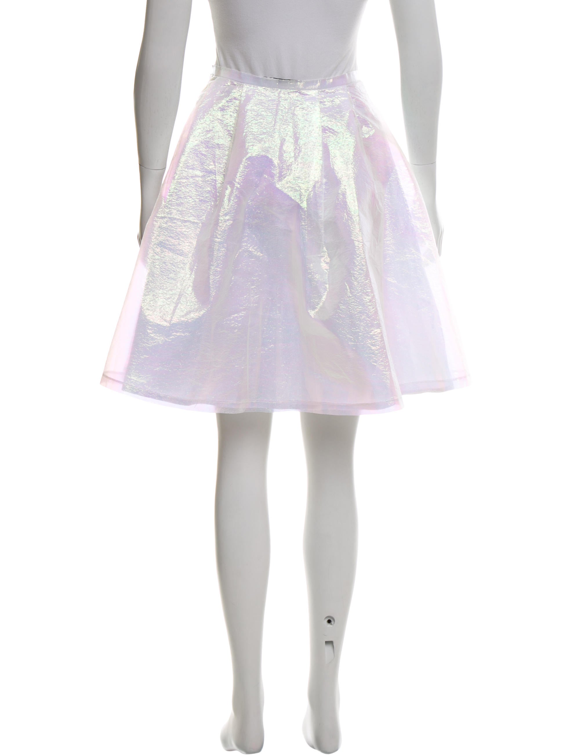 Vivetta Flared Translucent Skirt - Skirts - WVTTA20137 | The RealReal