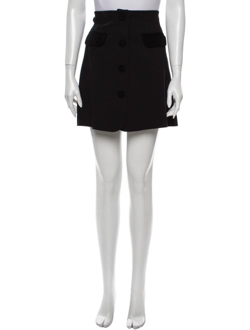 Vivetta Mini Skirt Black