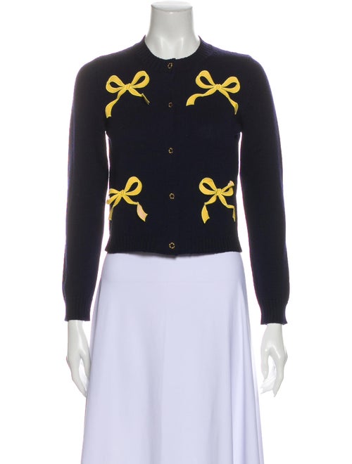 Vivetta Merino Wool Printed Sweater Wool