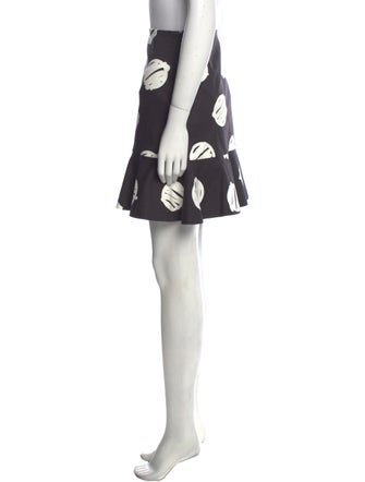 Vivetta Floral Print Mini Skirt