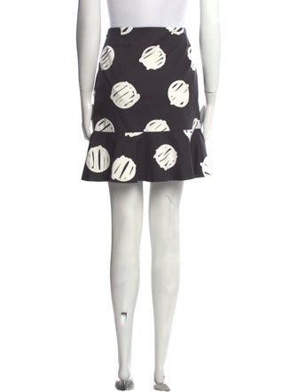 Vivetta Floral Print Mini Skirt