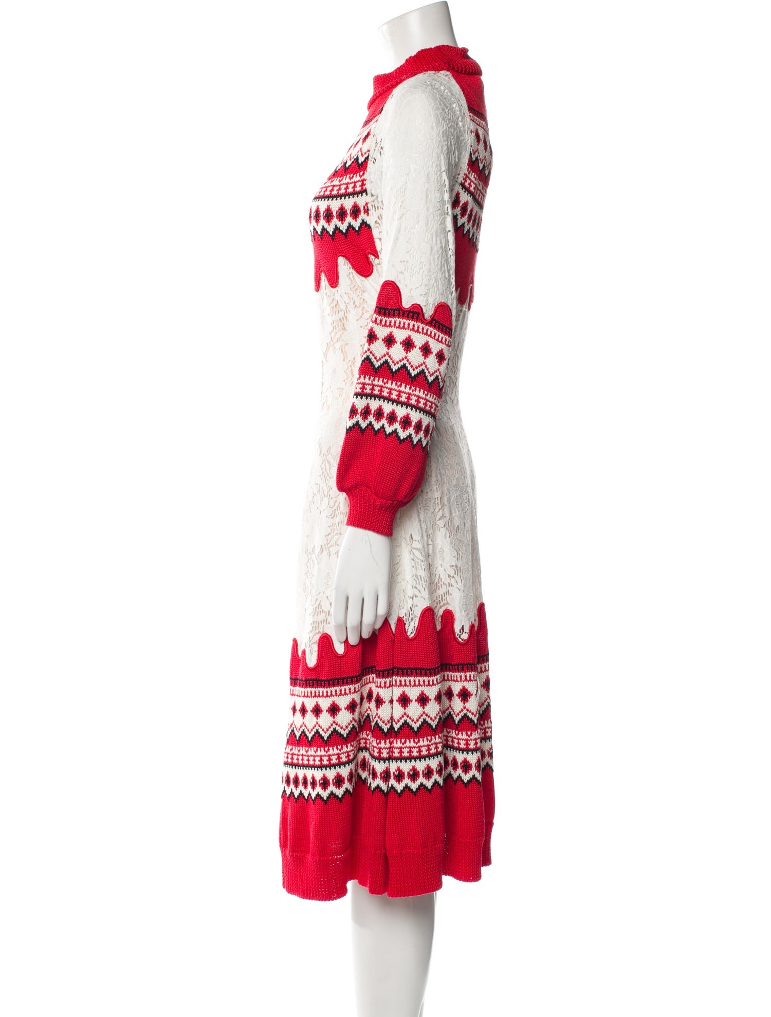 Vivetta Printed Midi Length Dress w/ Tags